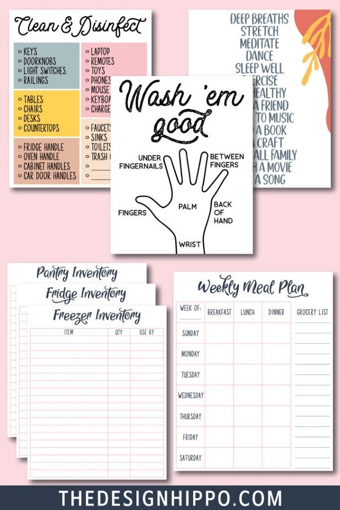 STAY INFORMED & MOTIVATED - FREE PRINTABLES Pin