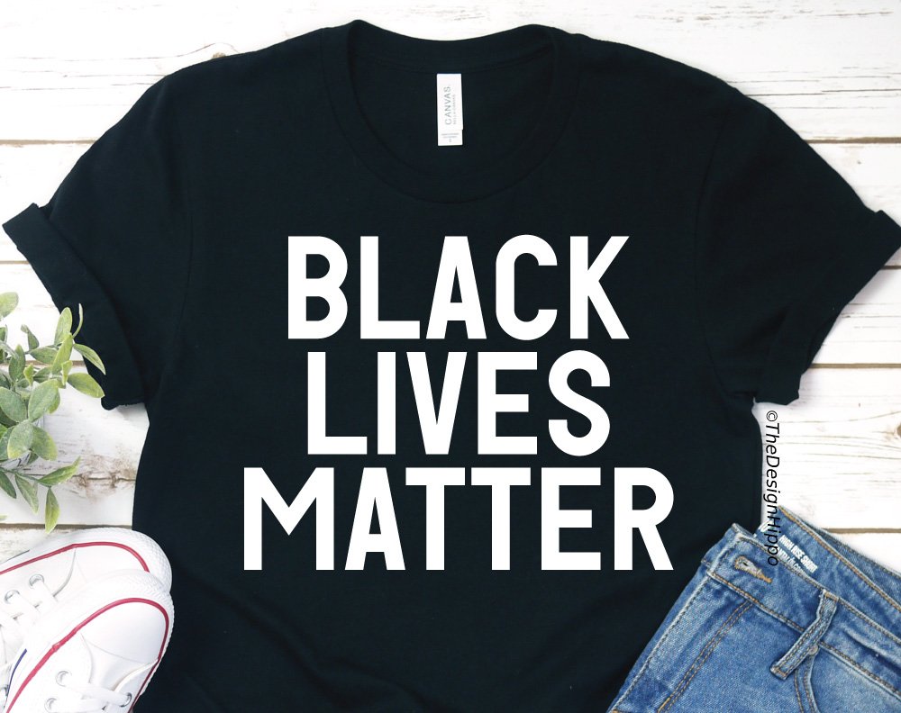 Black Lives Matter SVG Cut File for Cricut Silhouette